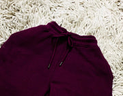 In the Mood Joggers - Plum